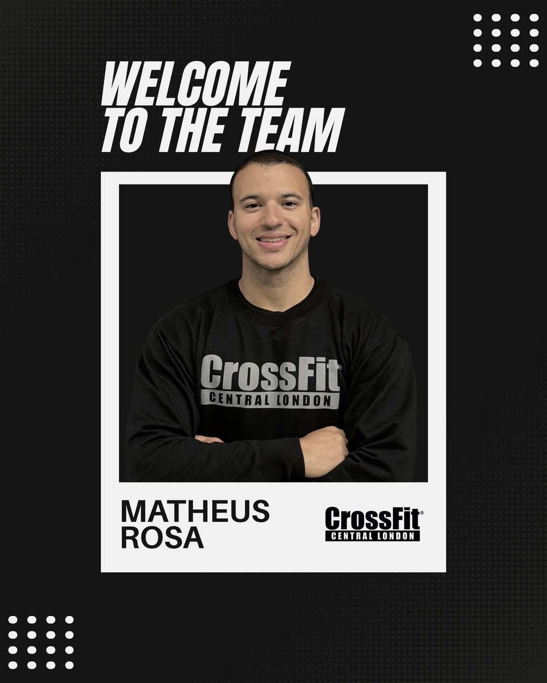 Welcome to the team: Matheus Rosa