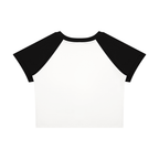 Strong Girl Lifting Club Women’s Raglan Sleeve Block Colour T-Shirt - Canning Town
