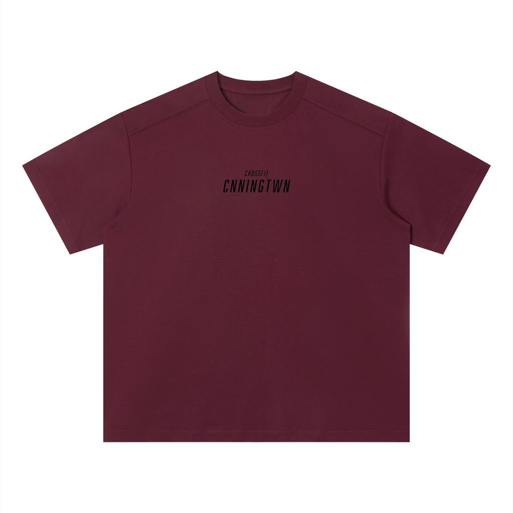 Lift Heavy, Run Late Unisex Quick-Dry Loose Fit Boxy T-Shirt - Canning Town