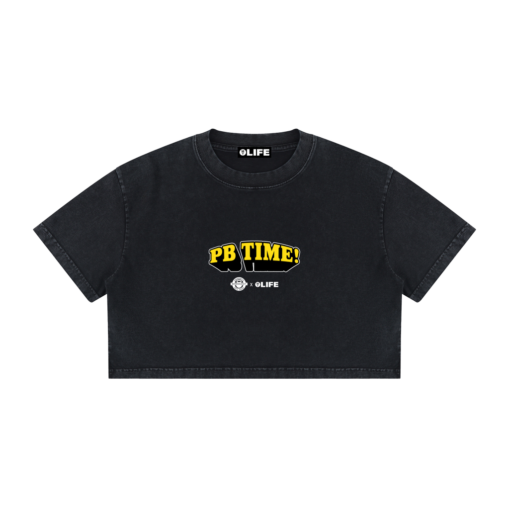 PB Time Women's Crop T-Shirt - Bermondsey