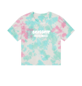 Pastel Tie Dye Printed T-shirt Front