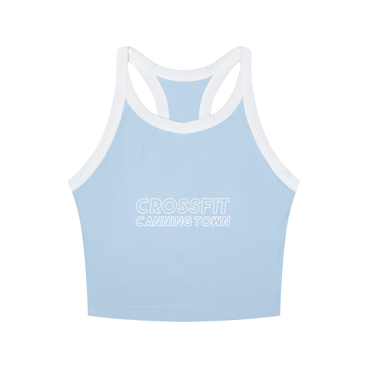 Outline Logo Women’s Colour Block Yoga Tank Top - Canning Town