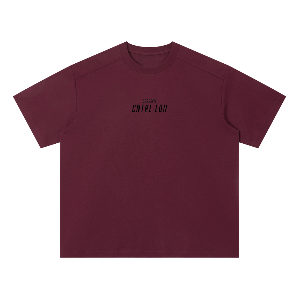 Lift Heavy, Run Late Unisex Quick-Dry Loose Fit Boxy T-Shirt - Central London