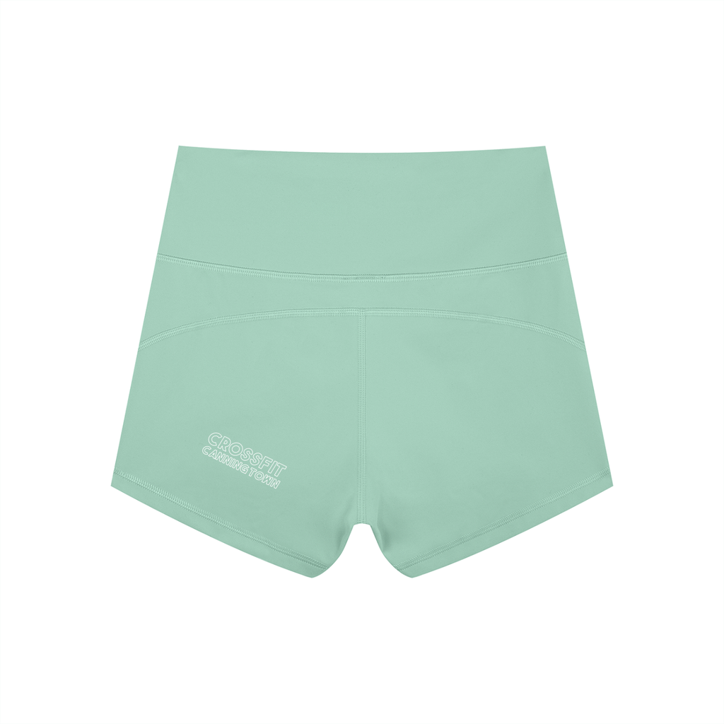 Women’s High-Waist Yoga Shorts Feral Kitty - Canning Town