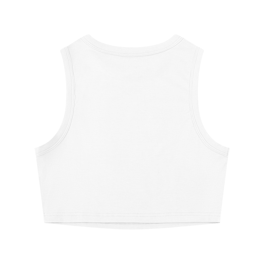 Women's Tight Crewneck Crop Tank Top - Central London
