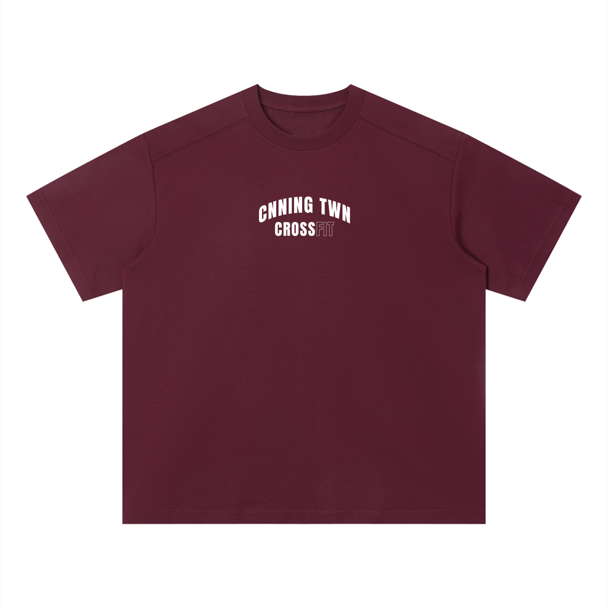 Canning Twn Unisex Quick-Dry Loose Fit Boxy T-Shirt