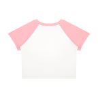 Strong Girl Lifting Club Women’s Raglan Sleeve Block Colour T-Shirt - Canning Town