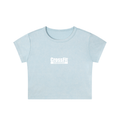 Women's Snow Washed Crop Top - Bermondsey