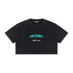 PB Time Women's Crop T-Shirt - Central London