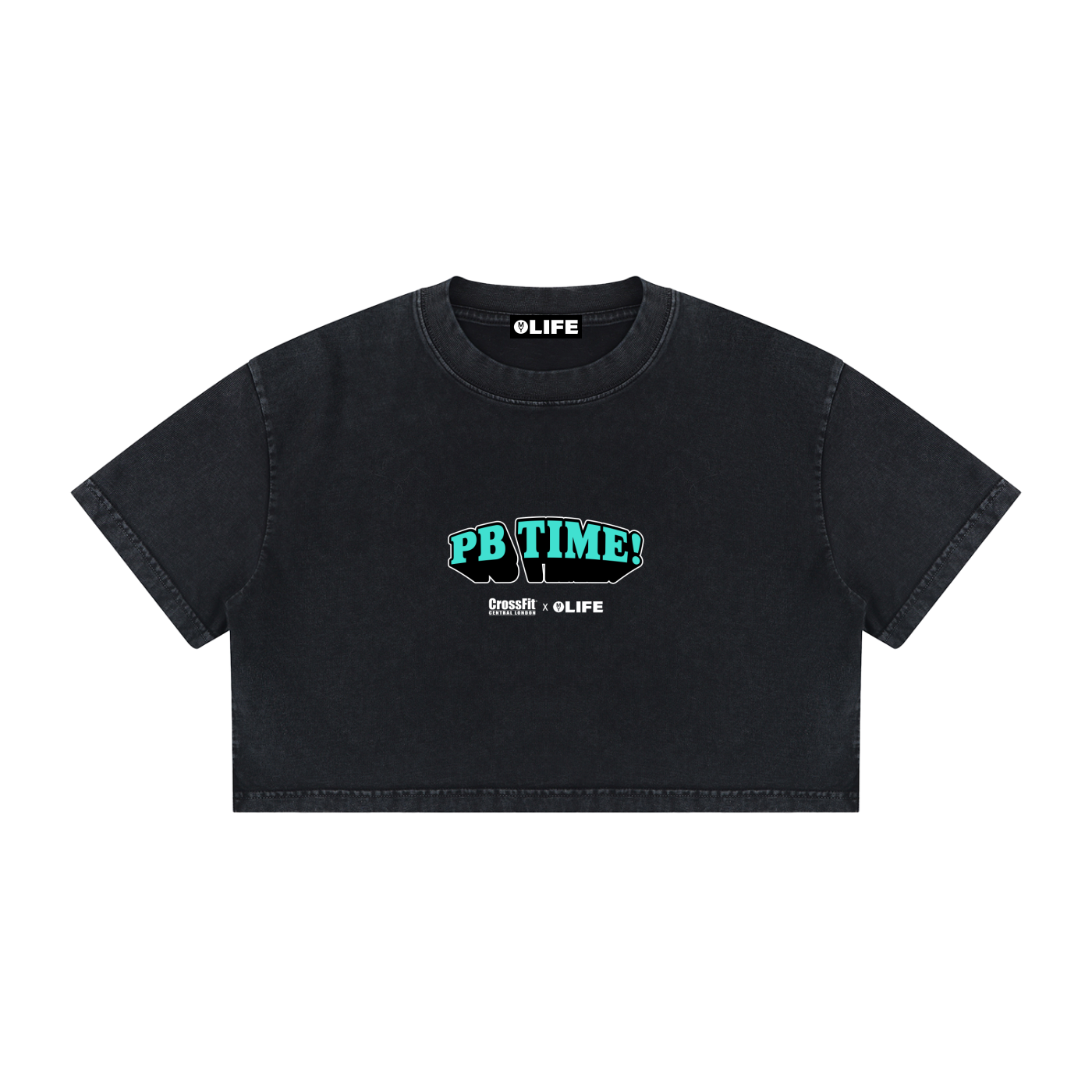 PB Time Women's Crop T-Shirt - Central London