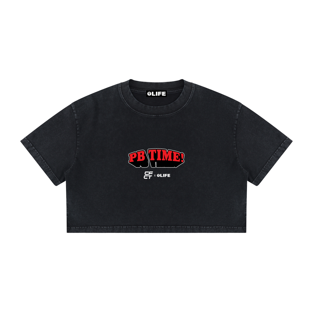 PB Time Women's Crop T-Shirt - Canning Town