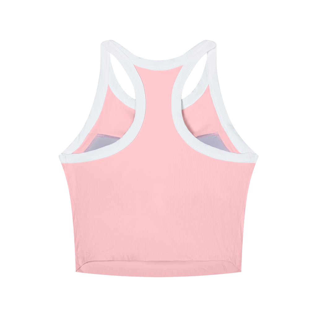 Outline Logo Women’s Colour Block Yoga Tank Top - Canning Town