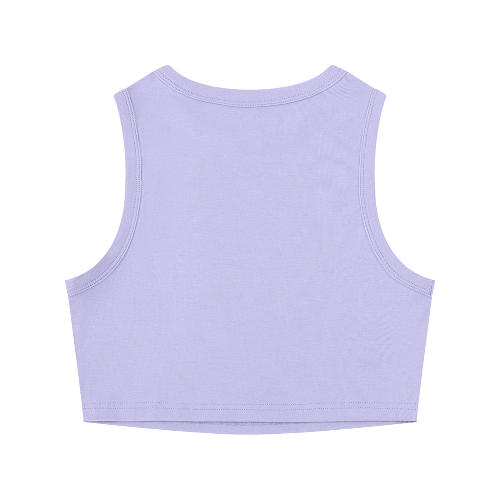 Women's Tight Crewneck Crop Tank Top - Central London