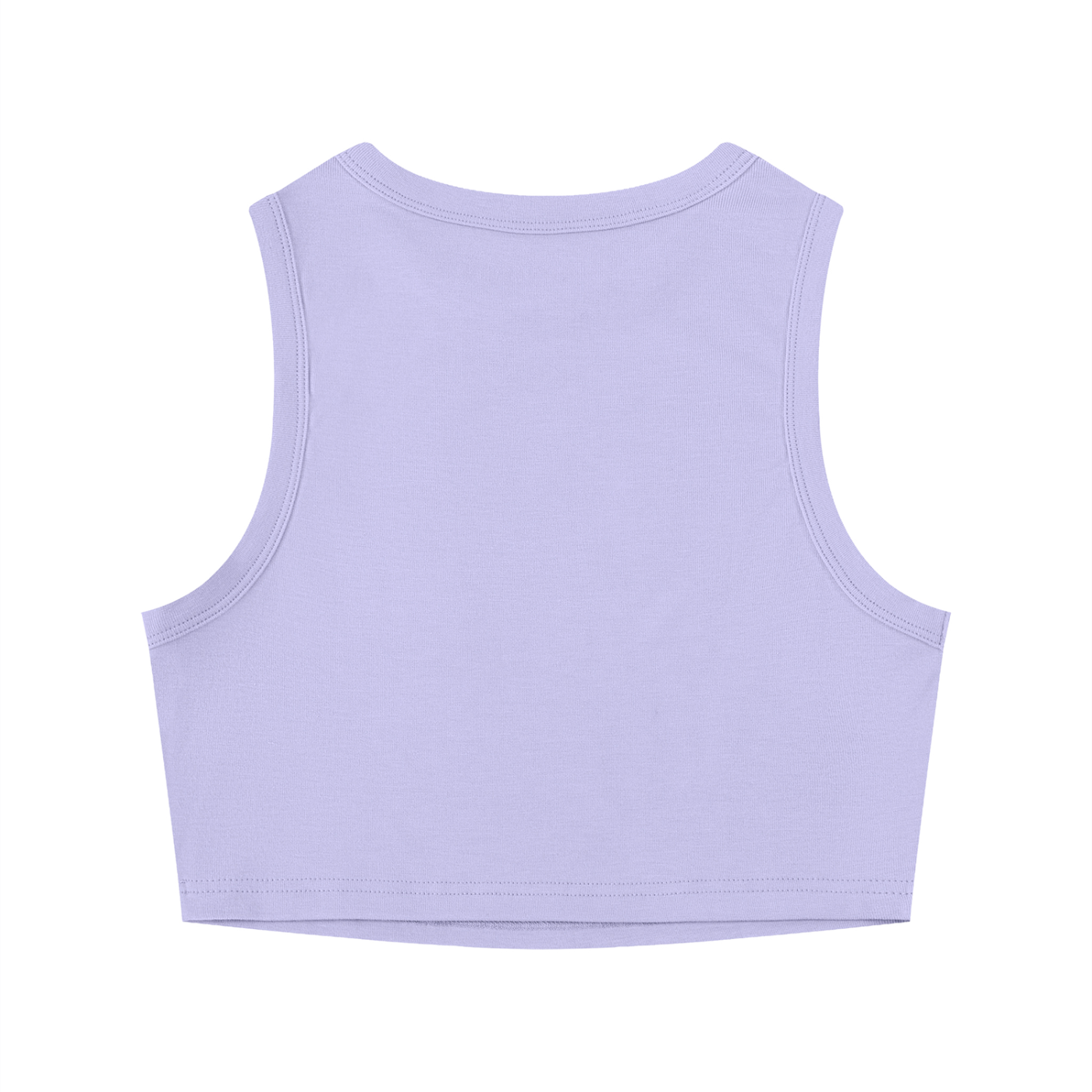 Women's Tight Crewneck Crop Tank Top - Central London