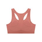 Graffiti Logo Women's Cropped Sports Bra - Bermondsey
