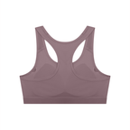 Graffiti Logo Women's Cropped Sports Bra - Canning Town