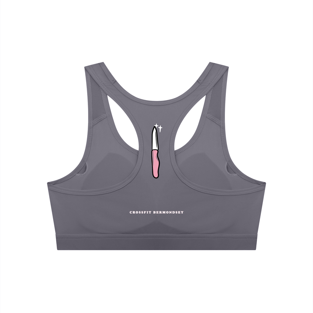 Feral Limited Edition Women's Cropped Sports Bra - Bermondsey