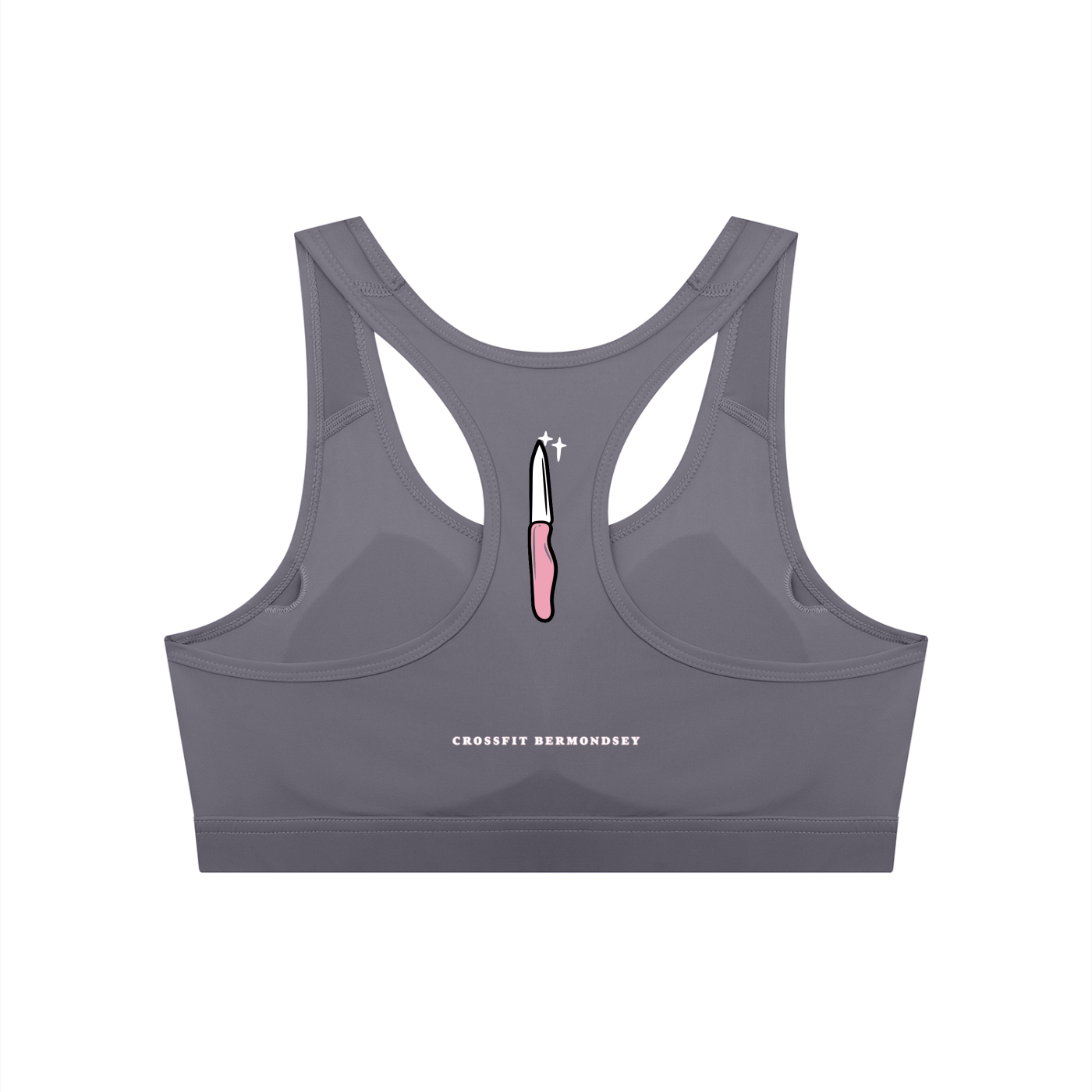 Feral Limited Edition Women's Cropped Sports Bra - Bermondsey
