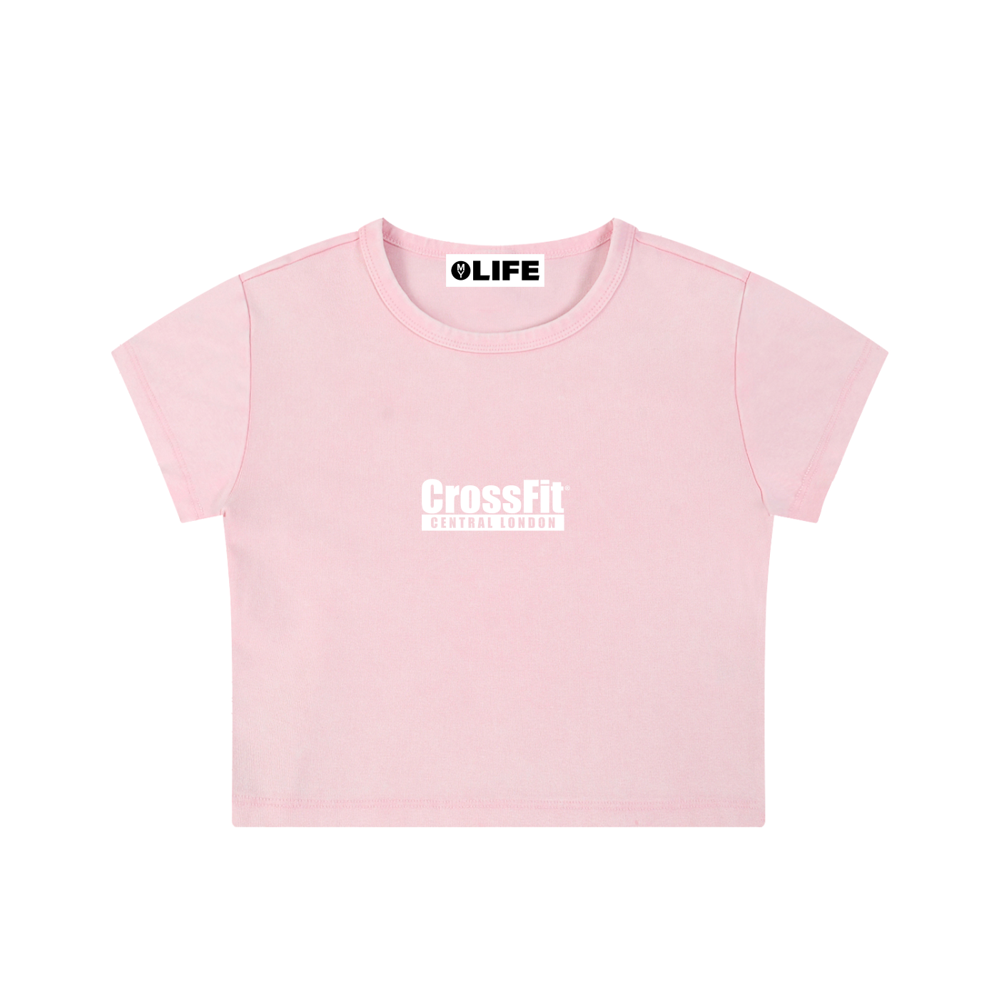 Team Logo Women's Snow Washed Crop Top - Central London
