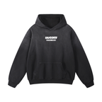 Graffiti Logo Heavyweight Sunfade Oversized Hoodie - Central London