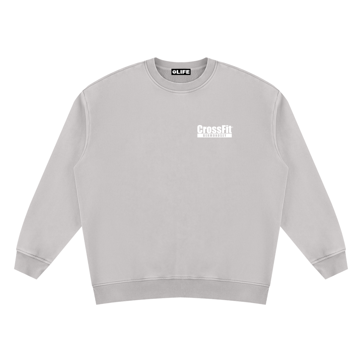 Unisex Team Logo Vintage Wash Fleece Sweatshirt - Bermondsey