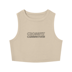 Women's Tight Crewneck Crop Tank Top - Canning Town