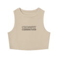 Women's Tight Crewneck Crop Tank Top - Canning Town