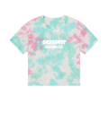 Pastel Tie Dye Printed T-shirt Front