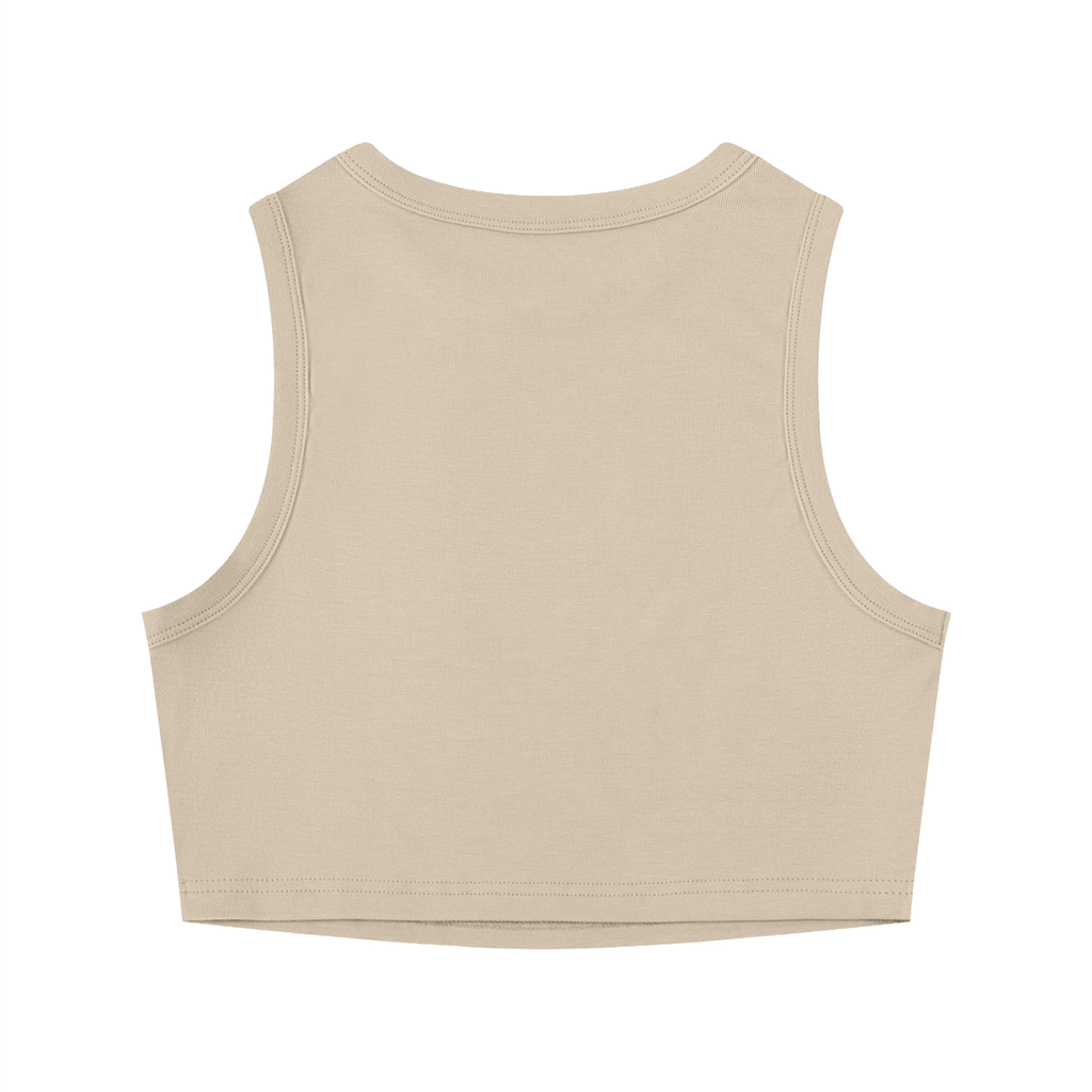 Women's Tight Crewneck Crop Tank Top - Central London