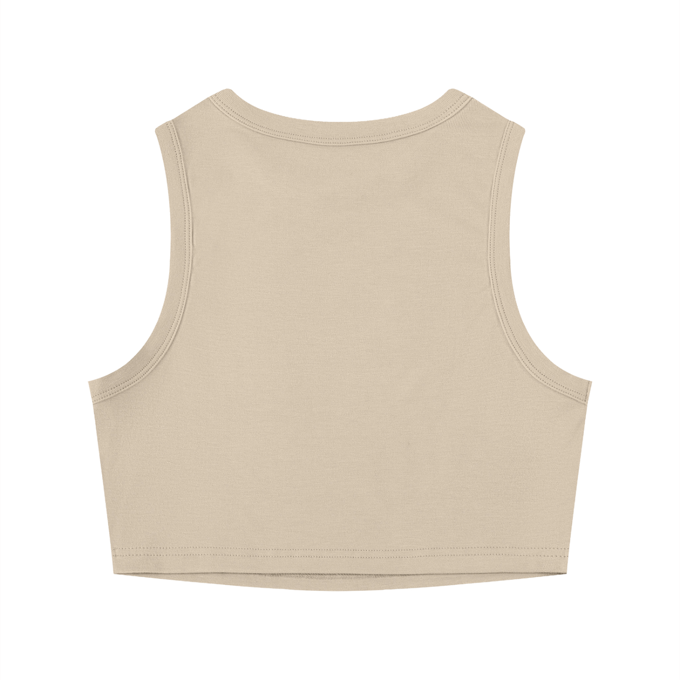 Women's Tight Crewneck Crop Tank Top - Central London