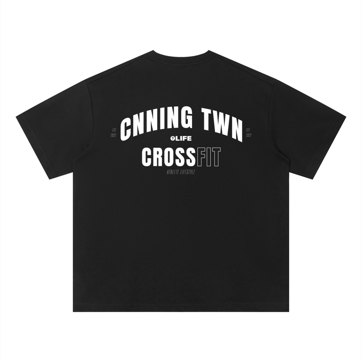 Canning Twn Unisex Quick-Dry Loose Fit Boxy T-Shirt
