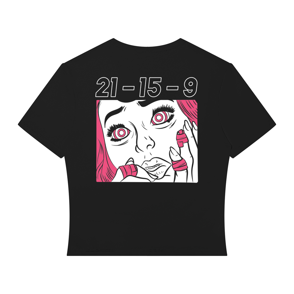 21-15-9 Women’s Performance Crop T-Shirt - Central London