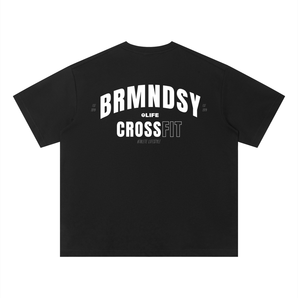 Brmndsy Unisex Quick-Dry Loose Fit Boxy T-Shirt