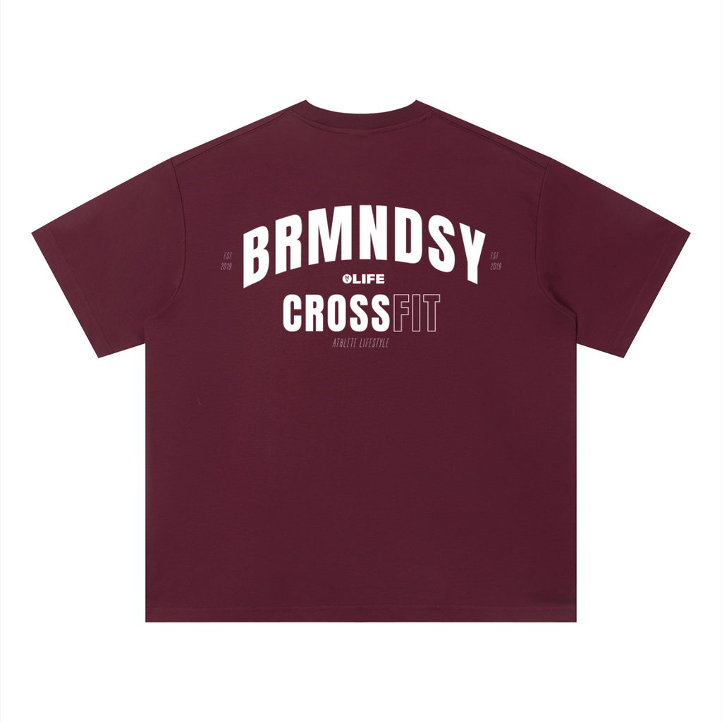 Brmndsy Unisex Quick-Dry Loose Fit Boxy T-Shirt