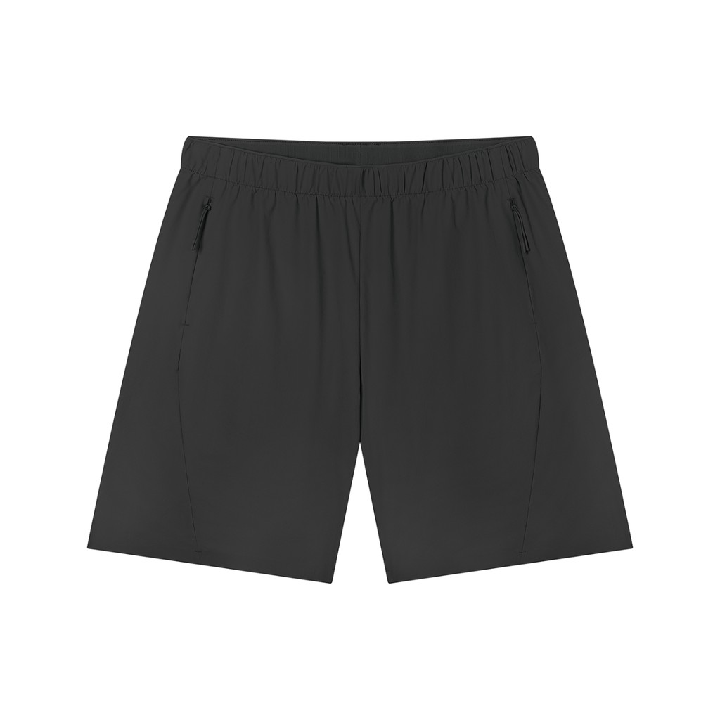 Men’s Drawstring Shorts Black On Black - Canning Town