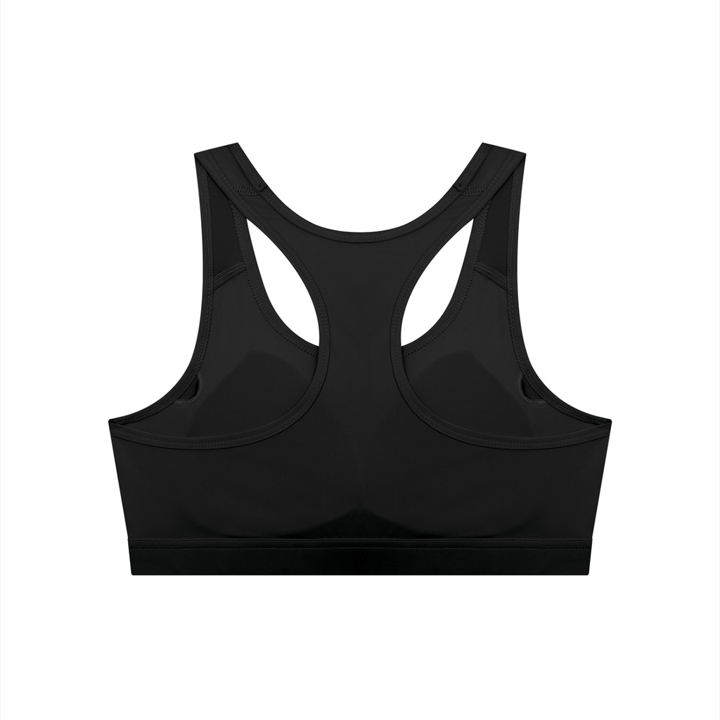Graffiti Logo Women's Cropped Sports Bra - Canning Town