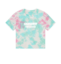 Pastel Tie Dye Printed T-shirt Front