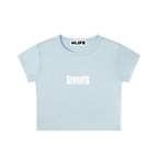 Women's Snow Washed Crop Top - Canning Town