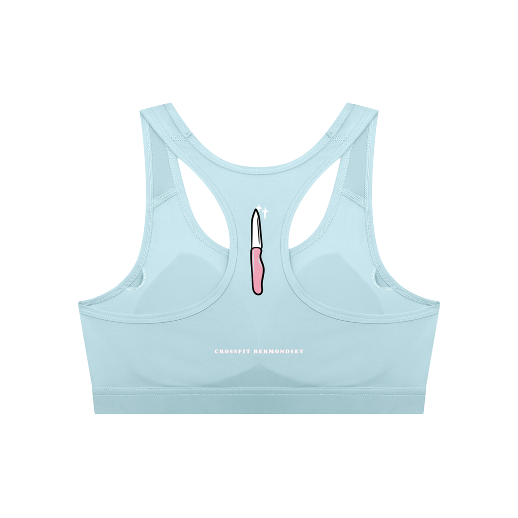 Feral Limited Edition Women's Cropped Sports Bra - Bermondsey
