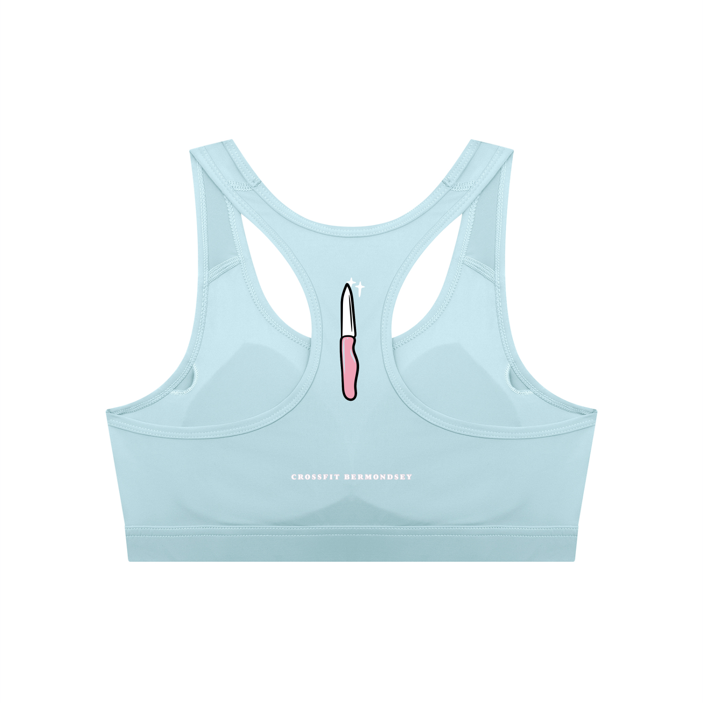 Feral Limited Edition Women's Cropped Sports Bra - Bermondsey