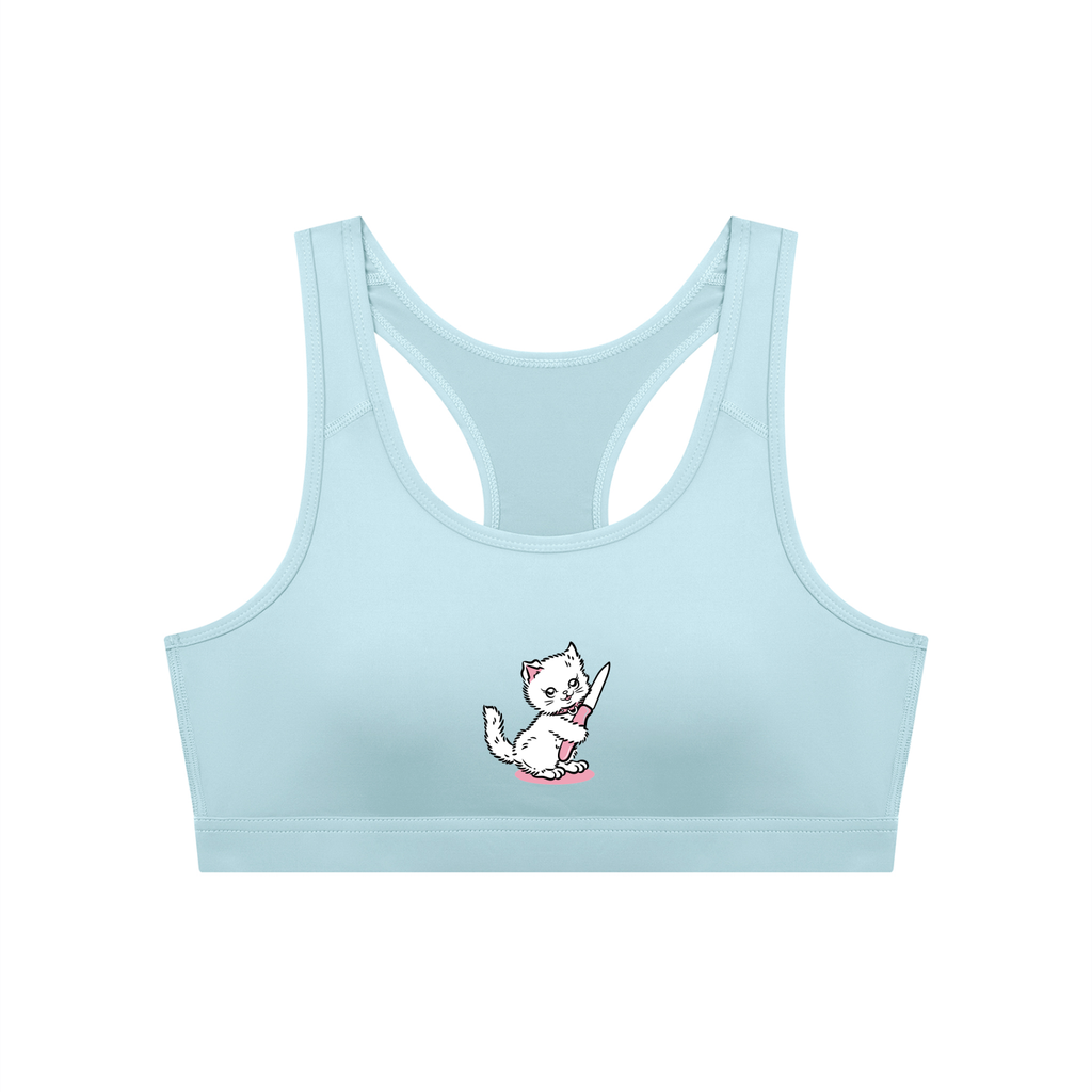 Feral Limited Edition Women's Cropped Sports Bra - Bermondsey
