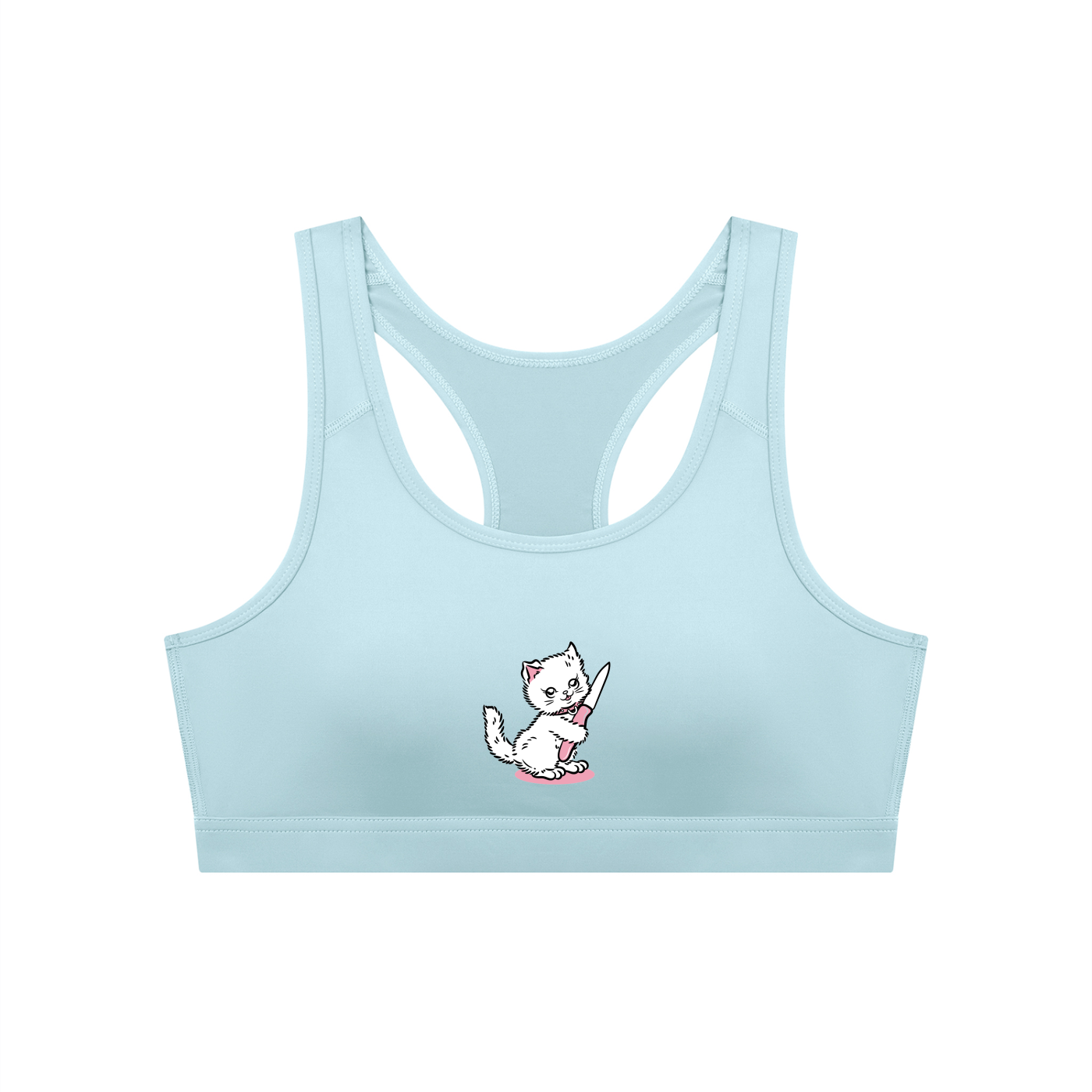 Feral Limited Edition Women's Cropped Sports Bra - Bermondsey