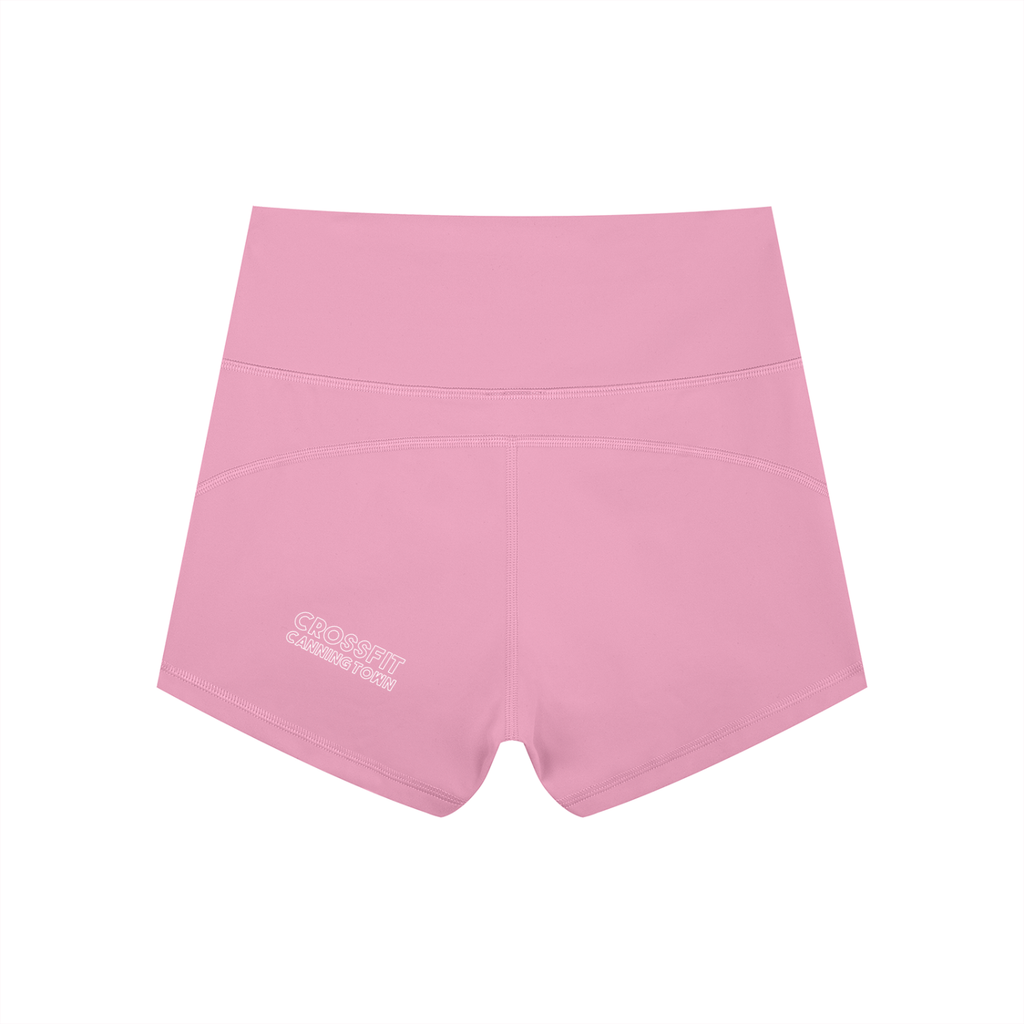 Women’s High-Waist Yoga Shorts Feral Kitty - Canning Town