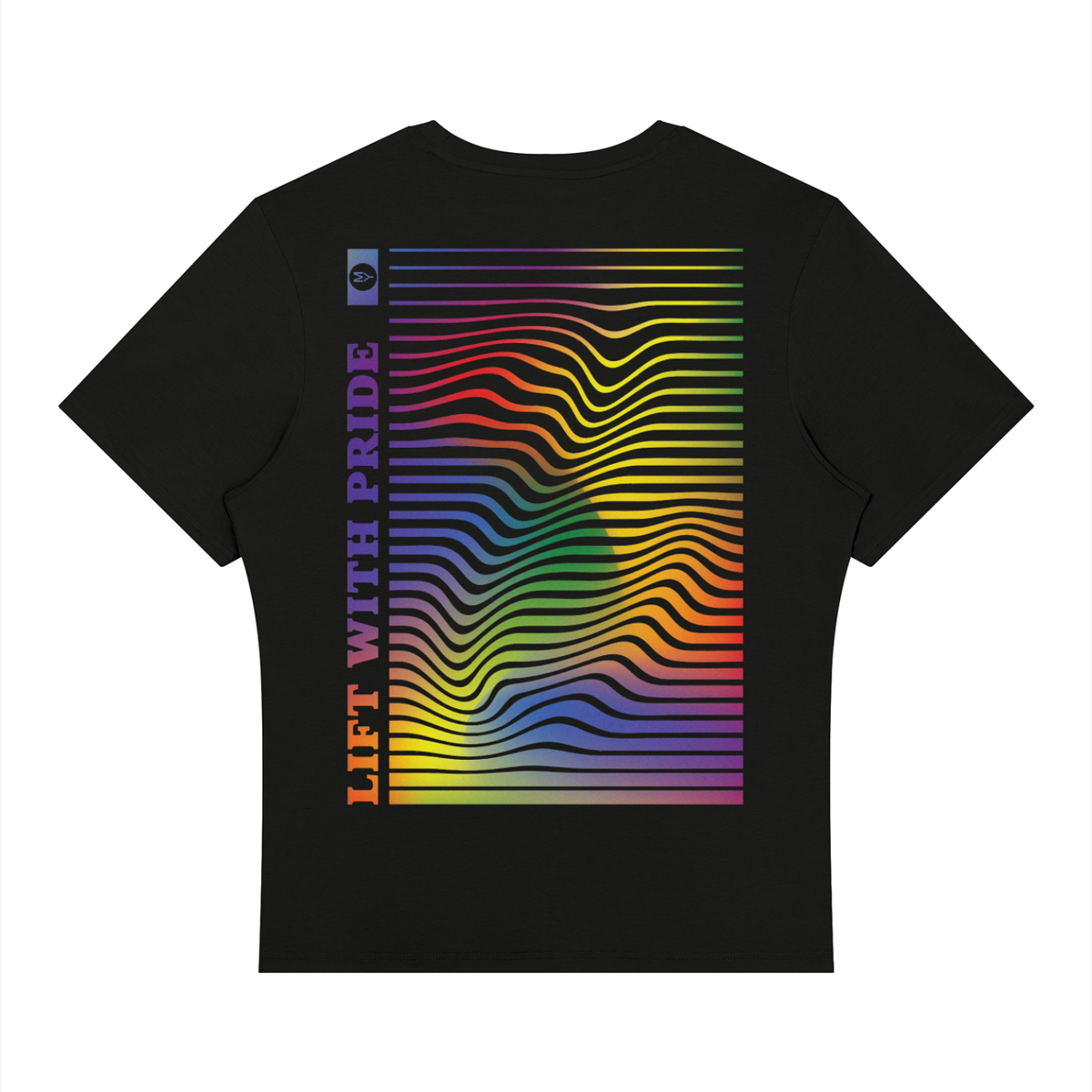 Lift With Pride Men's Regular Fit Training T-Shirt - Black