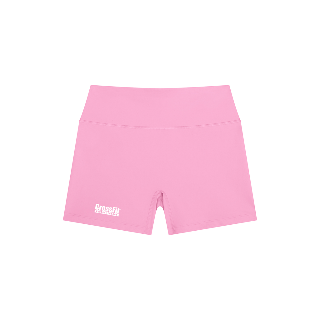 Team Logo Women’s High Rise Yoga Shorts - Central London