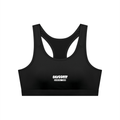 Graffiti Logo Women's Cropped Sports Bra - Canning Town