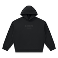 Black On Black Unisex Heavyweight Boxy Hoodie - Bermondsey