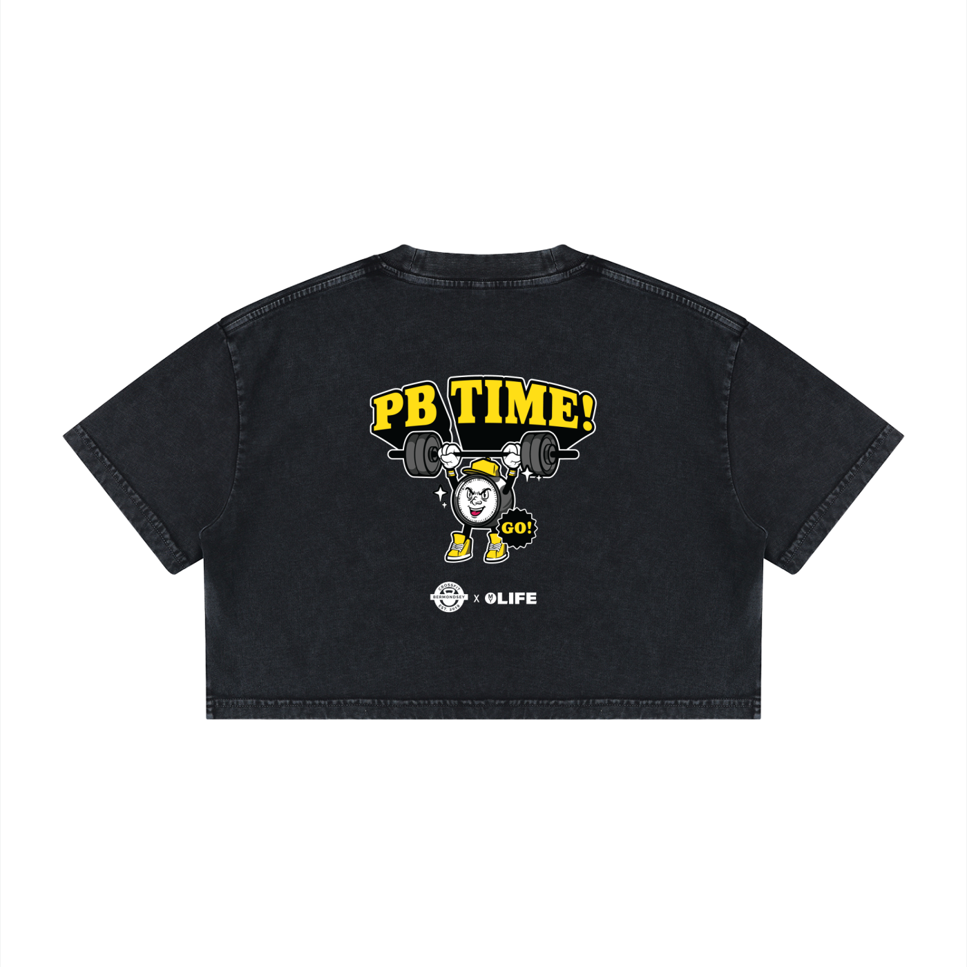 Women's PB Time Crop T-Shirt - Bermondsey