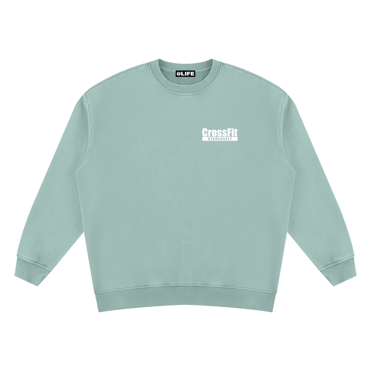 Unisex Team Logo Vintage Wash Fleece Sweatshirt - Bermondsey