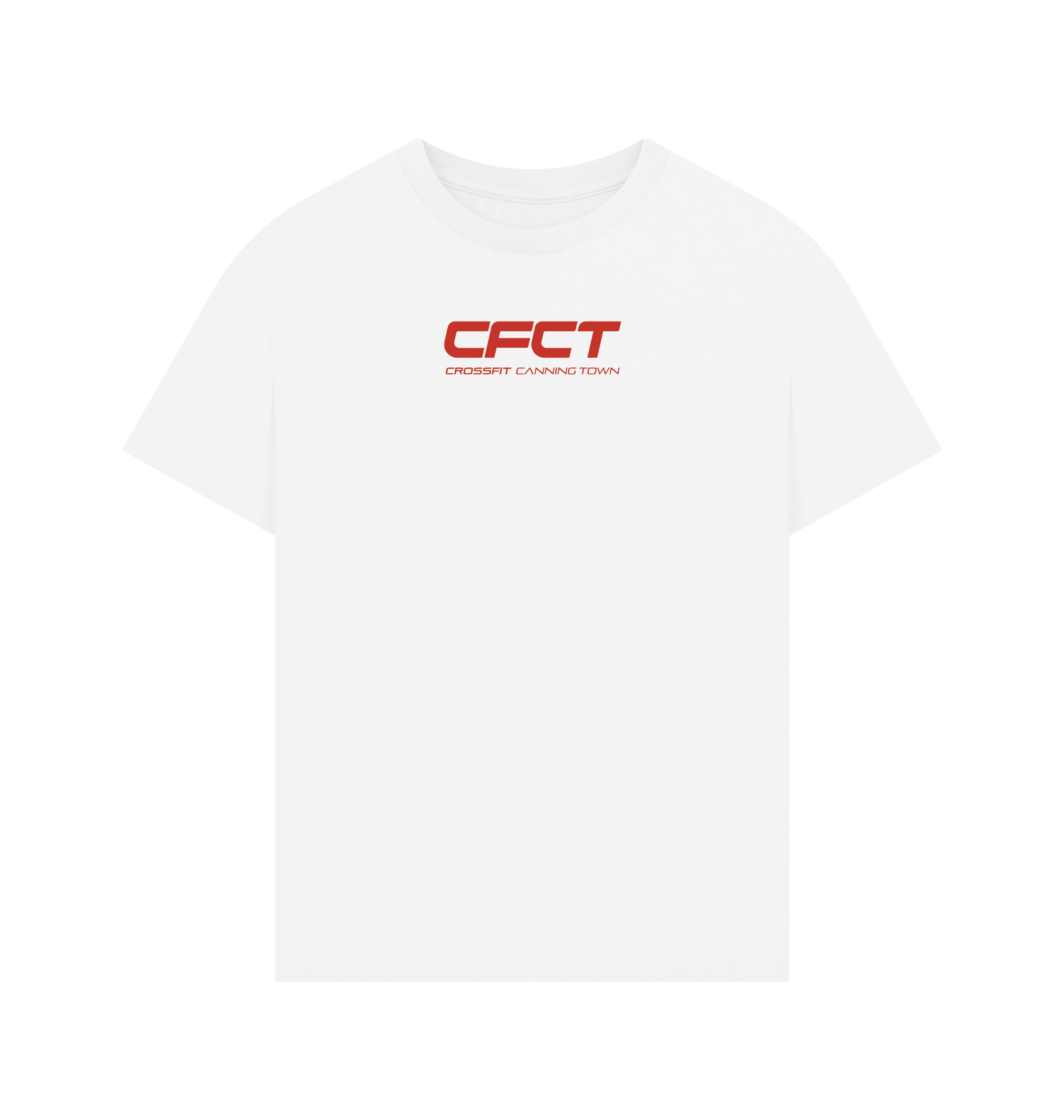 White Printed T-shirt Front
